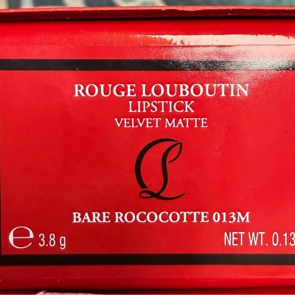 Christian Louboutin Rouge Louboutin Velvet Matte Lipstick Box - Red and Black - Picture 2 of 6